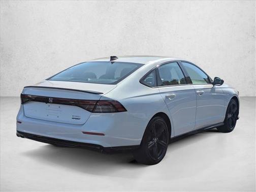 Platinum White Pearl 2024 Honda Accord Hybrid Sport-L