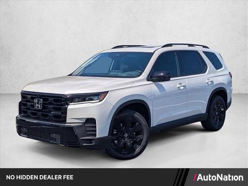 Platinum White Pearl 2026 Honda Pilot Black Edition