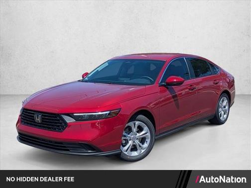 Radiant Red Metallic 2026 Honda Accord LX 1.5T