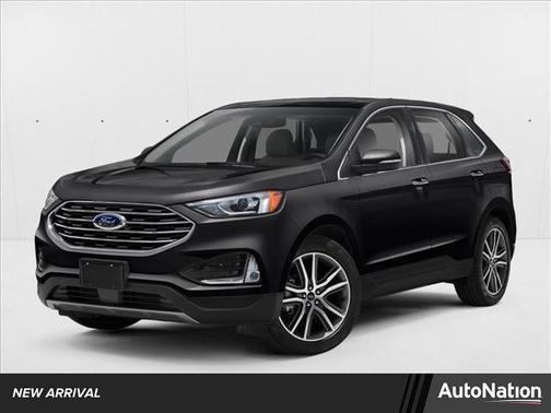 Agate Black Metallic 2019 Ford Edge Titanium