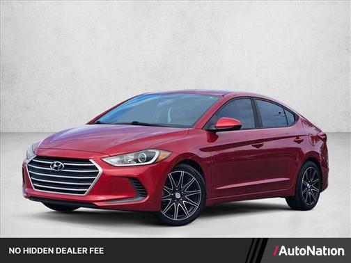 Scarlet Red 2017 Hyundai ELANTRA SE