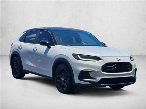 Platinum White Pearl 2024 Honda HR-V 2WD Sport