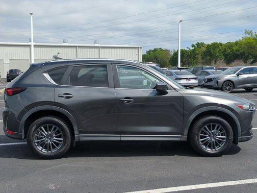 Machine Gray Metallic 2021 Mazda CX-5 Touring