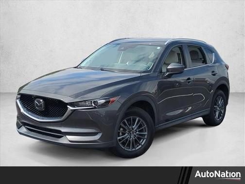 Machine Gray Metallic 2021 Mazda CX-5 Touring