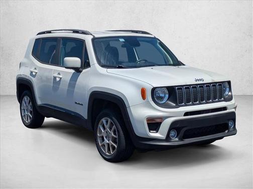 Alpine White Clearcoat 2019 Jeep Renegade Latitude