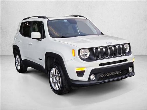 Alpine White Clearcoat 2019 Jeep Renegade Latitude