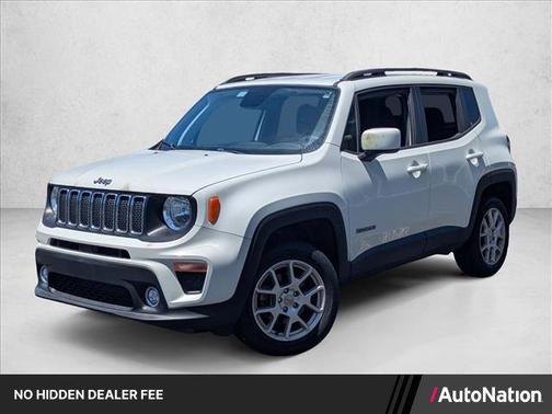 Alpine White Clearcoat 2019 Jeep Renegade Latitude