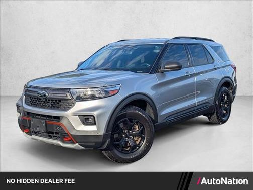 Iconic Silver Metallic 2021 Ford Explorer Timberline