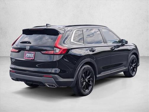Crystal Black Pearl 2025 Honda CR-V Hybrid Sport FWD