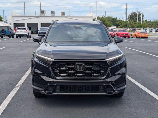 Crystal Black Pearl 2025 Honda CR-V Hybrid Sport FWD