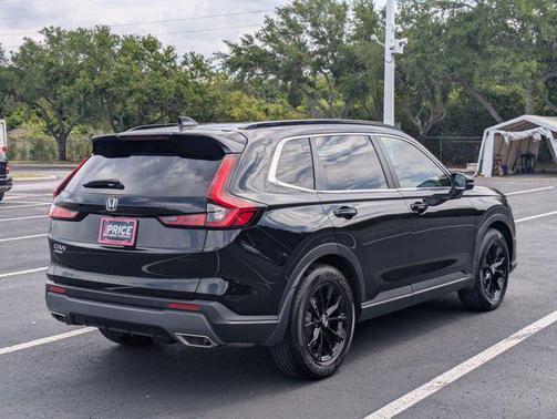 Crystal Black Pearl 2025 Honda CR-V Hybrid Sport FWD