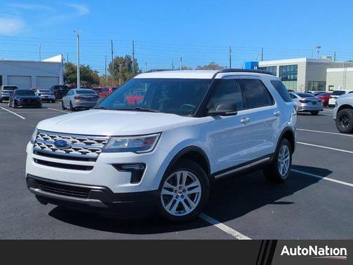 Oxford White [White] 2019 Ford Explorer XLT