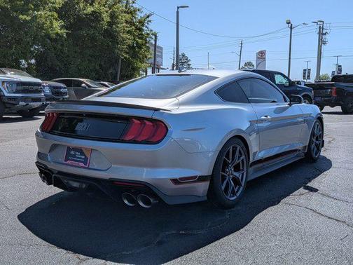 Iconic Silver Metallic 2021 Ford Mustang Mach 1 Fastback