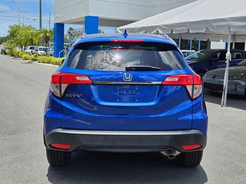 Aegean Blue Metallic 2021 Honda HR-V EX