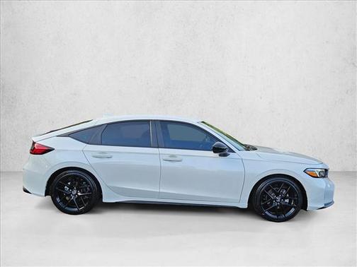 Platinum White Pearl 2025 Honda Civic Sport