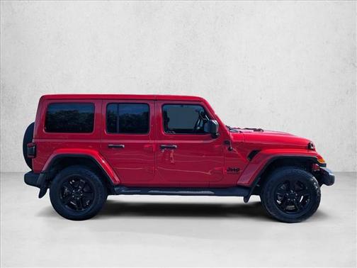 Firecracker Red Clearcoat 2021 Jeep Wrangler Unlimited Sahara