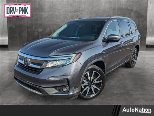 Modern Steel Metallic 2019 Honda Pilot Touring 8-Passenger