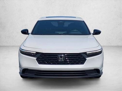 Platinum White Pearl 2024 Honda Accord Hybrid Sport