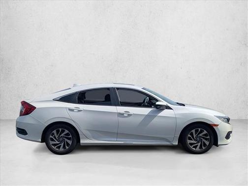 White Orchid Pearl 2017 Honda Civic EX