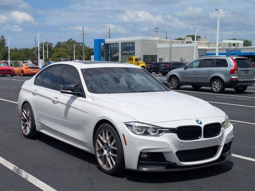 White 2018 BMW 340 340i