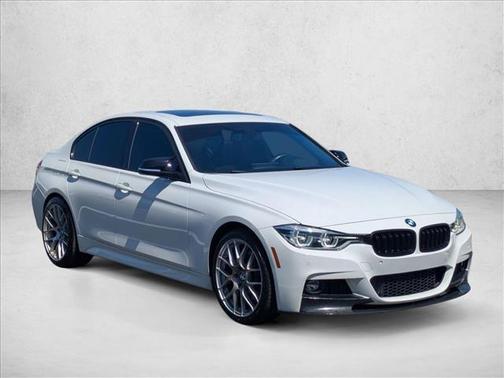 White 2018 BMW 340 340i