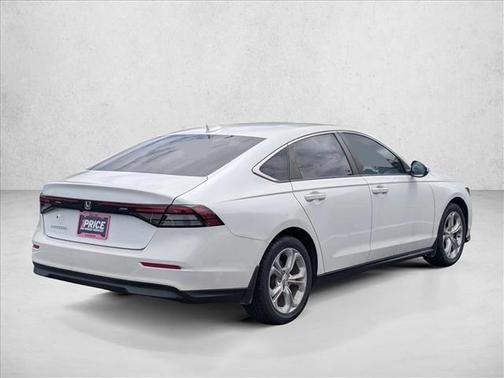 Platinum White Pearl 2023 Honda Accord LX 1.5T