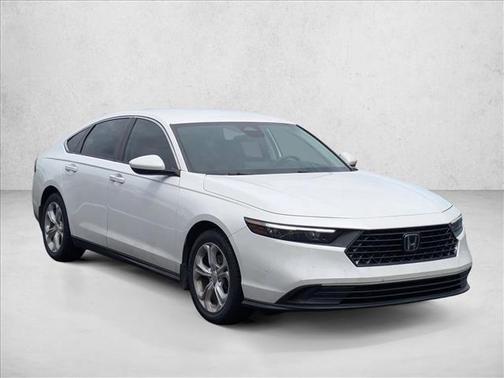 Platinum White Pearl 2023 Honda Accord LX 1.5T