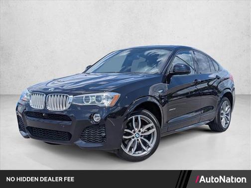Black 2016 BMW X4 xDrive35i
