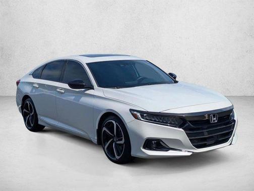 Platinum White Pearl 2022 Honda Accord Sport 2.0T