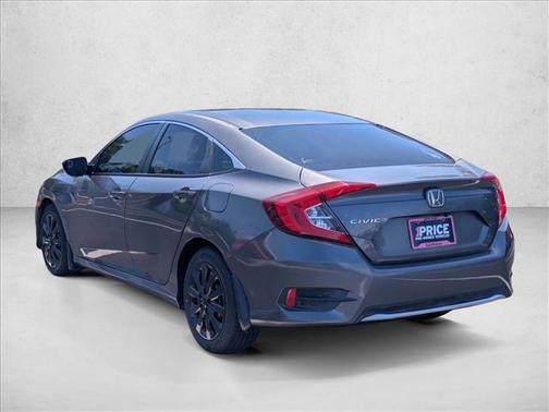 Modern Steel Metallic 2019 Honda Civic LX