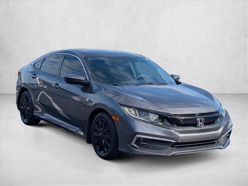 Modern Steel Metallic 2019 Honda Civic LX