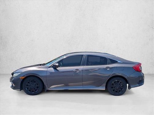 Modern Steel Metallic 2019 Honda Civic LX