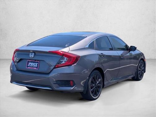 Modern Steel Metallic 2019 Honda Civic LX
