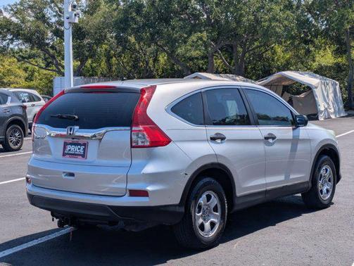 Alabaster Silver Metallic 2015 Honda CR-V LX