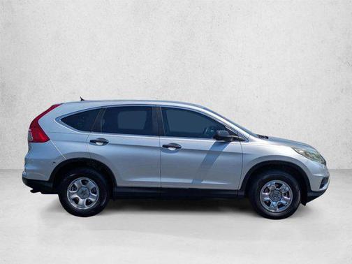Alabaster Silver Metallic 2015 Honda CR-V LX