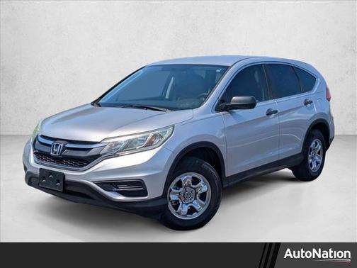 Alabaster Silver Metallic 2015 Honda CR-V LX