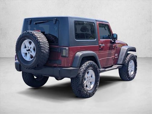 Red Rock Crystal P 2007 Jeep Wrangler X