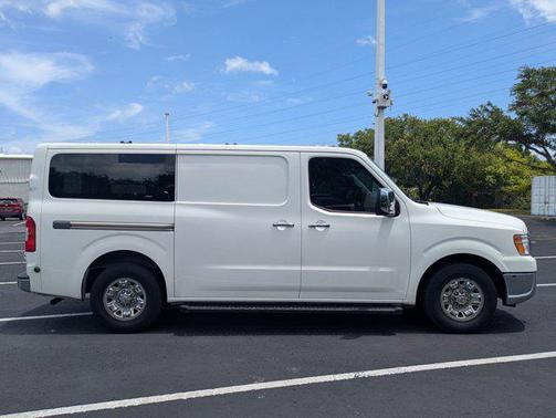 Glacier White 2017 Nissan NV Cargo NV3500 HD S V8