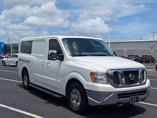 Glacier White 2017 Nissan NV Cargo NV3500 HD S V8