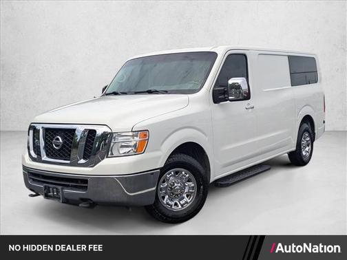 Glacier White 2017 Nissan NV Cargo NV3500 HD S V8