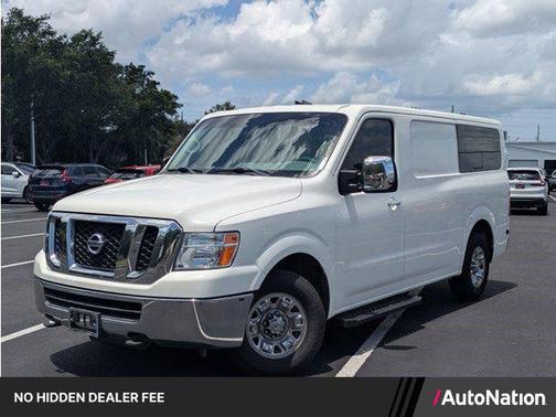 Glacier White 2017 Nissan NV Cargo NV3500 HD S V8