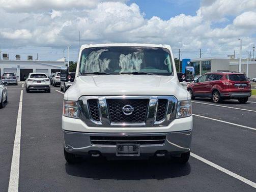 Glacier White 2017 Nissan NV Cargo NV3500 HD S V8