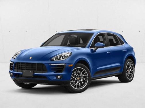 Dark Blue Metallic 2016 Porsche Macan Macan Turbo