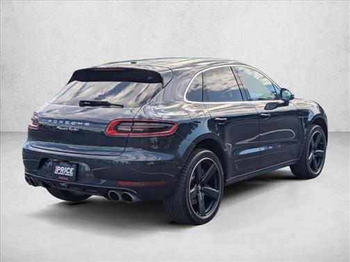 Dark Blue Metallic 2016 Porsche Macan Macan Turbo