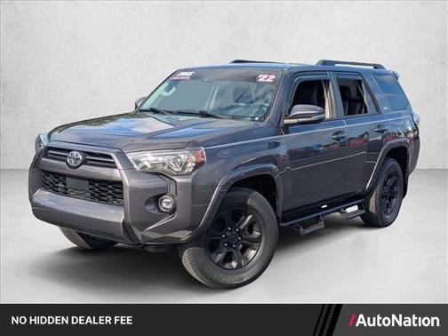 Magnetic Gray Metallic 2022 Toyota 4Runner SR5 Premium