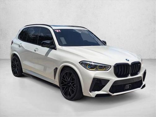 Alpine White 2021 BMW X5 M Base