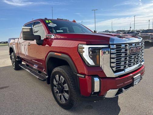 Volcanic Red Tintcoat 2024 GMC Sierra 2500 Denali