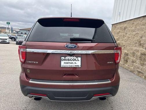 Cinnamon Glaze Metallic 2018 Ford Explorer Limited