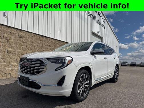 Summit White 2018 GMC Terrain Denali