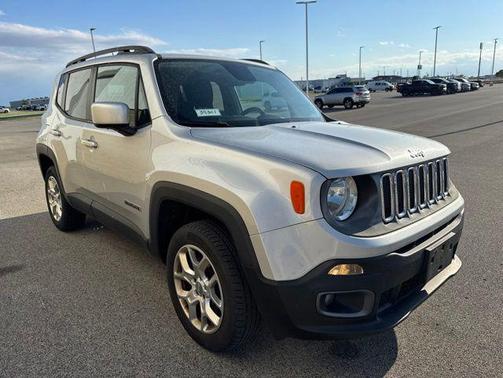 Glacier Metallic 2015 Jeep Renegade Latitude
